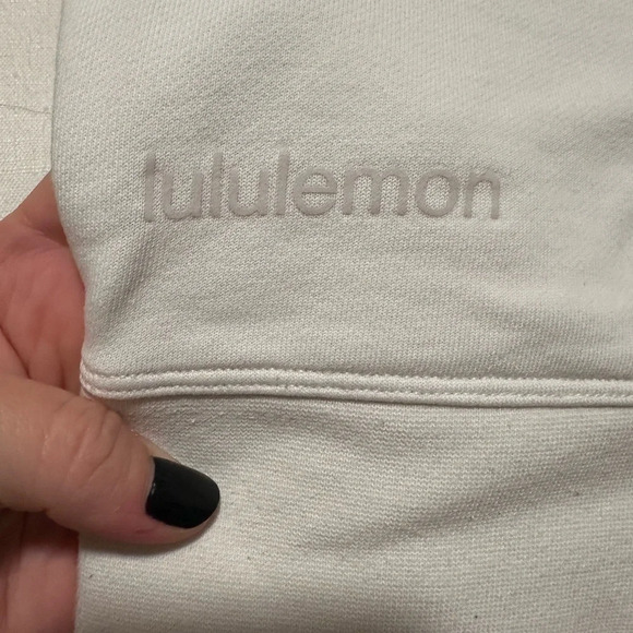 LULULEMON white perfectly oversized crew sweatshirt size 4 - Picture 8 of 9